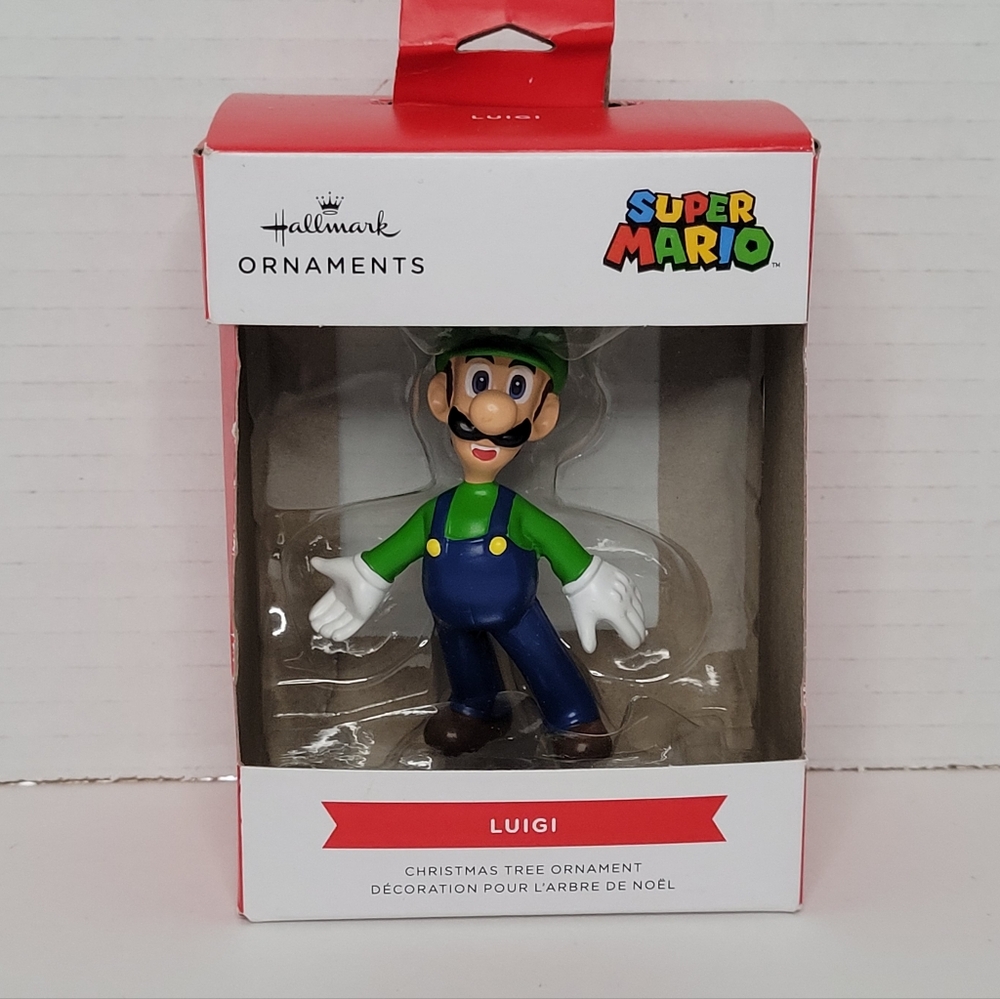 Hallmark Nintendo Super Mario Luigi Christmas Ornament